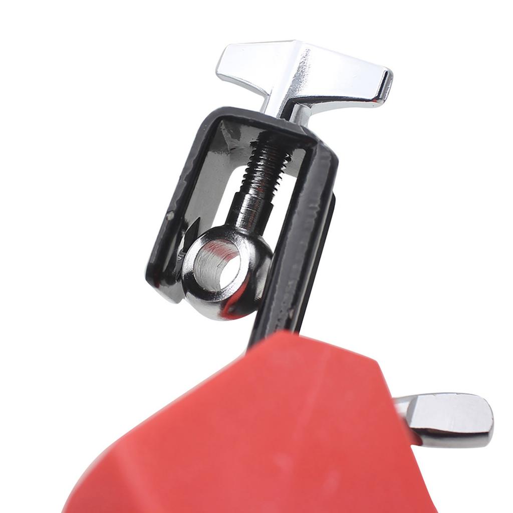 ABS Plastic Cowbell Quick Release Mount Drum Stick Baby Toy Kit (Red)