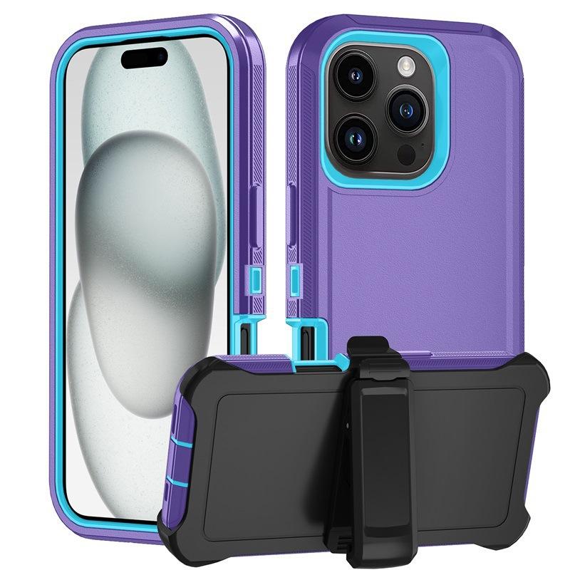 iPhone 13-17 Series Shockproof Case | Rugged Protection + Practical Features, All-Round Guardian