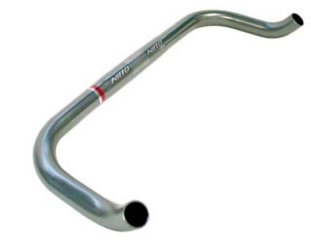 NITTO Drop Handle 390 Light Gray RB-018 RB-018-390 26.0