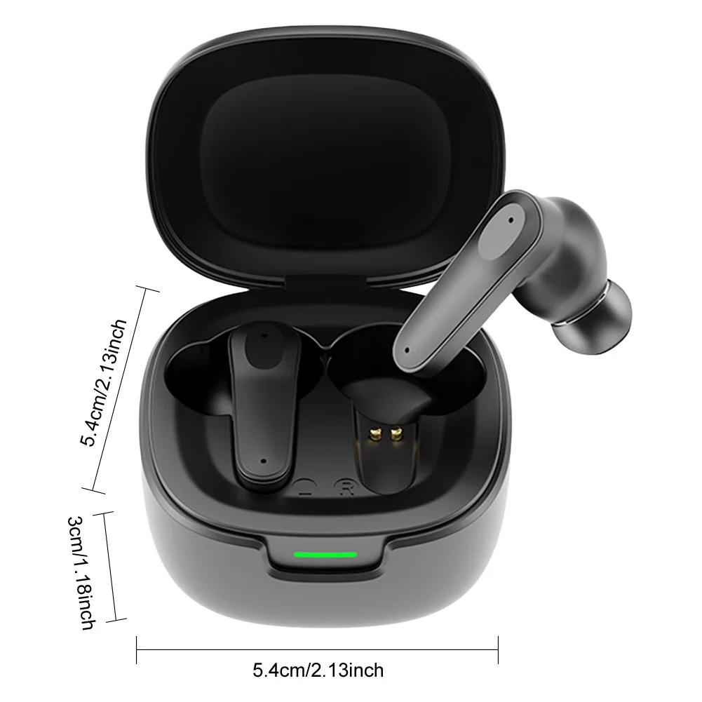 Real Time AI Translator Earbuds Bluetooth-Compatible 5.4 Waterproof Two-Way Voice Translator Ear Hook for Sports Business Travel