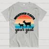 Whatever Floats Your Goat 100% Cotton Summer Casual Cool Loose T-Shirt