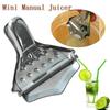 1PC Kitchen Bar Hand Manual Mini Juicer Stainless Steel Fruit Vegetable Tools Suitable for All Kinds of Fruits Simple