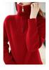 Women's Elegant Wool Sweater: Autumn/Winter, Turn-down Collar, Soft & Fluffy, 100% Pure Wool Knitwear for Outdoor Wear