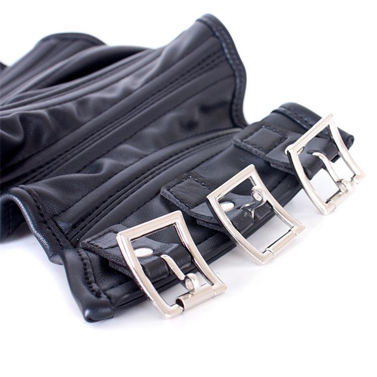 Black Noble BDSM Choker and Neck Ring Costume Set