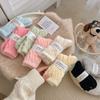 Female Autumn and Winter Add Velvet and Thick Warm Twist Floor Home Sleep Tube Socks