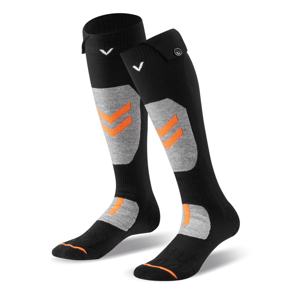 VEVOR Heated Socks, Medium Size, 5000mAh Battery Rechargeable Heating Socks with 4 Heating Levels