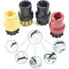 Window Nozzle Scraper Round Brush Steam Mop Set for Karcher SC1 SC2 SC3 SC4 SC5 SC7 Steam Cleaner Part Replacement Parts