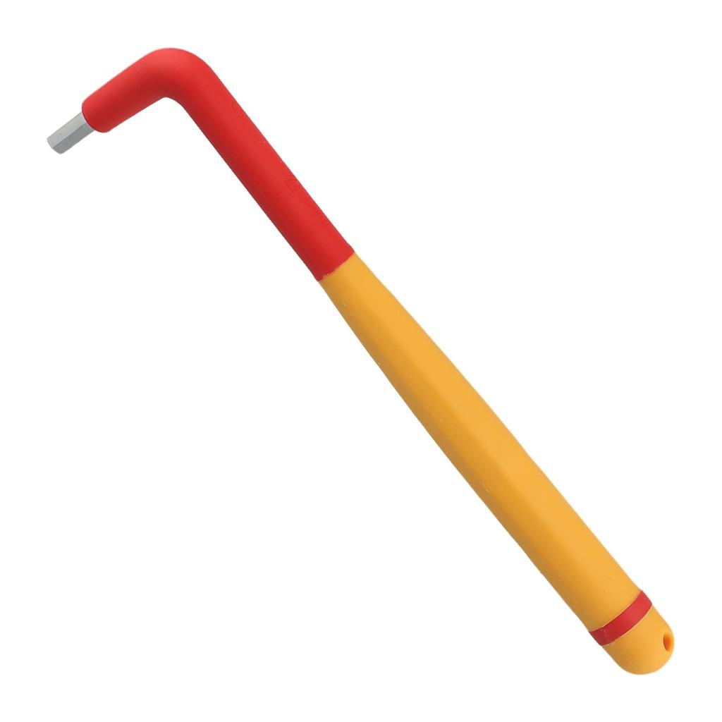 Hexagon Wrench 1000V Insulated Wrench Electrical Work Insulation Protective Cover Pressure-resistant TPE Handle