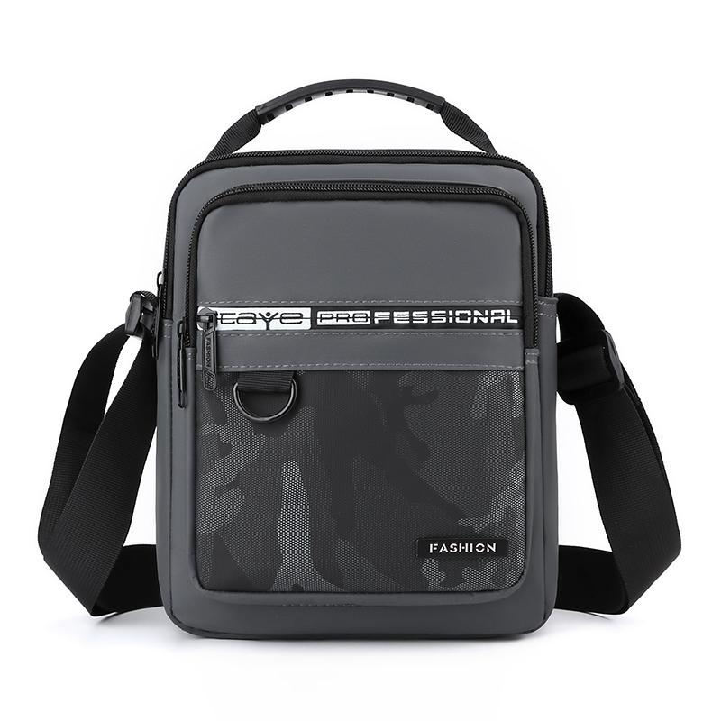 Men'S Shoulder Bag 2024 New Casual Men'S Bag Waterproof Outdoor Multi-Functional Crossbody Bag