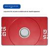 Colored Rubber Barbell Weight Plate