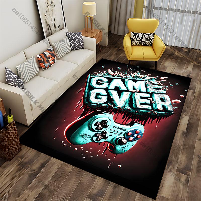 Gaming loss destruction visualized creativity carpet Yoga living room room decor children's crawling mat doormat area rug
