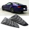2Pcs Carbon Grain Side Window Louvers Sturdy Side Window Scoops Vents for Ford Mustang 15-17