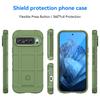 For Google Pixel 9 Pro XL TPU Case Square Grid Texture Mobile Phone Cover