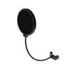 Double Layer Soundproof Anti-Pop Filter for Recording and Live Broadcast Microphones