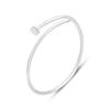 Silver Bracelet with Cubic Zirconia, Product Weight 6.84 G (2182634)