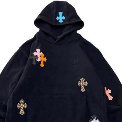 Y2K Loose Trendy Bee Pattern Printed Hooded Sweatshirt