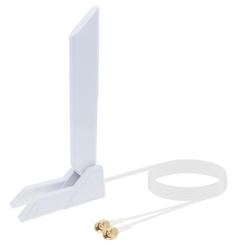 1Pcs Magnetic Foldable 2.4G/5G/6G 12Dbi High Gain External Signal Receiver For Pcie Adapter Wireless Router Wifi 6E Wifi Antenna
