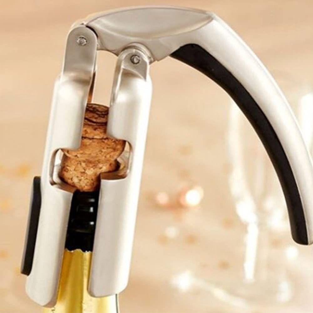 Manico Ergonomico Apribottiglie Champagne Manico Antiscivolo Togli-tappi Champagne Cucina Spumante