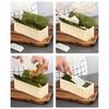 Make Sushi Machine Cutter Sushi Maker Kimbap Sushi Rolls Mold Round Square Heart-shaped Onigiri Molds Rice Balls