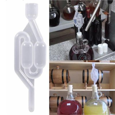 1 pz Valvola di fermentazione unidirezionale in plastica con coperchio, Vino rosso, Vino e Birra Valvola di scarico per fermentazione