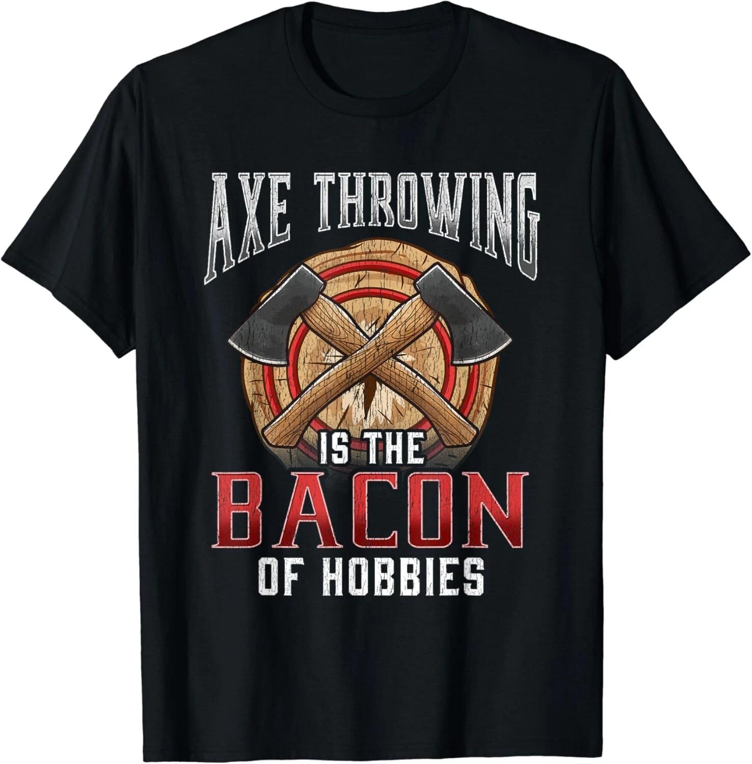 Funny Axe Throwing Hatchet Axe Thrower Gifts Unisex T-Shirt 4XL