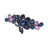 Vintage Elegante Kristallblume Tulpenkopfschmuck Federklemmen Damen Haarspangen Haarnadeln Koreanische Spangen