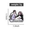 You Just Fold It In Enamel Pins Inspirational Comedy Brooches Lapel Badges Clothes TV Series Jewelry Gift for Friends