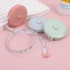 Retractable Metric Tape Soft Measuring Tape Mini Roulette Portable Tape Measure Ruler Mini Metre for Body Measurement JC002
