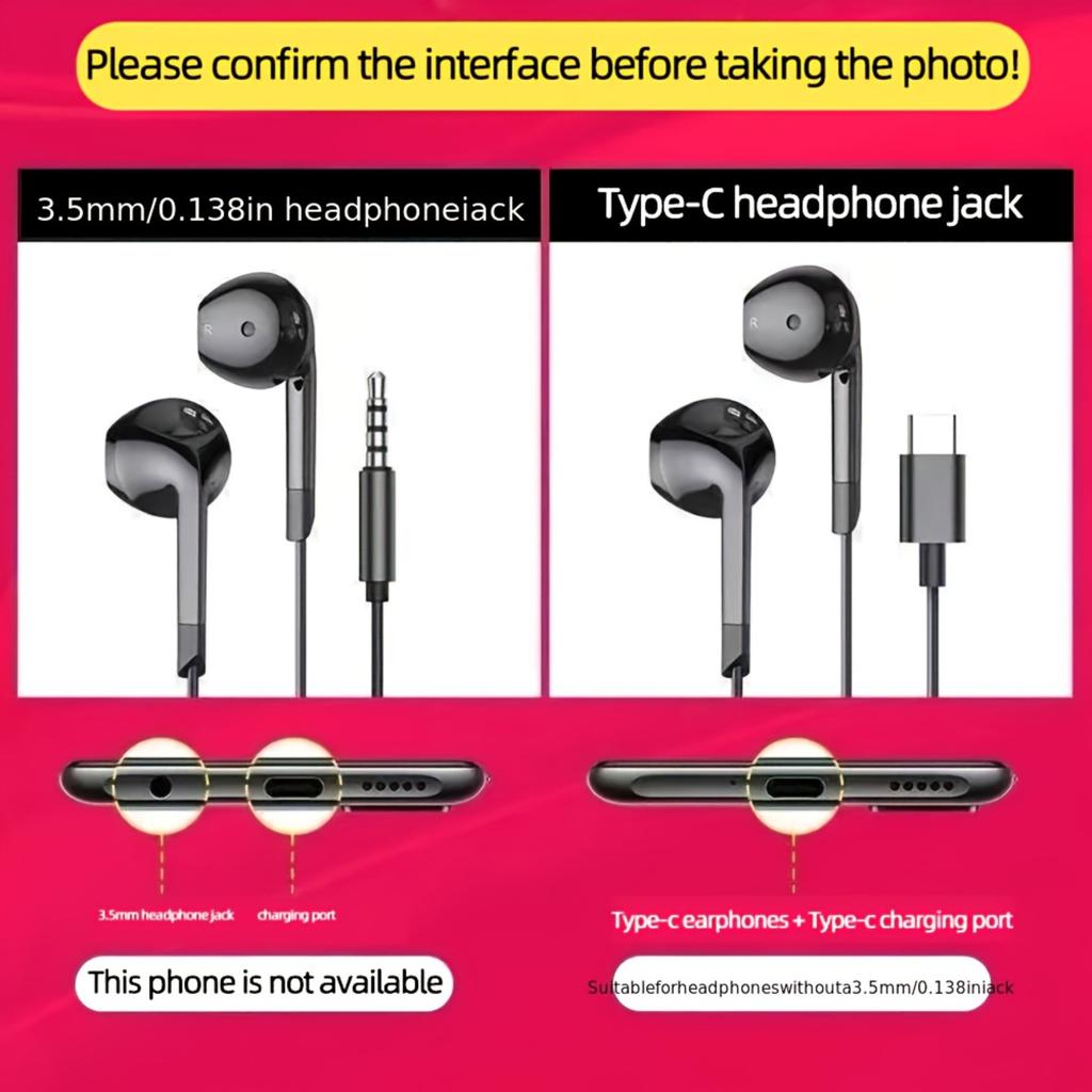 USB C To Lightning Audio & 3.5mm Headphone Jack Adapter 2-Pack Kit for iPhone, Android, Tablet, Laptop