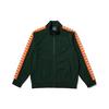 Player Series Logo Cardigan Sports Round Neck Casual Coach Knit Sweatshirt Men Sweatshirt Pine-Green K0D32WK61