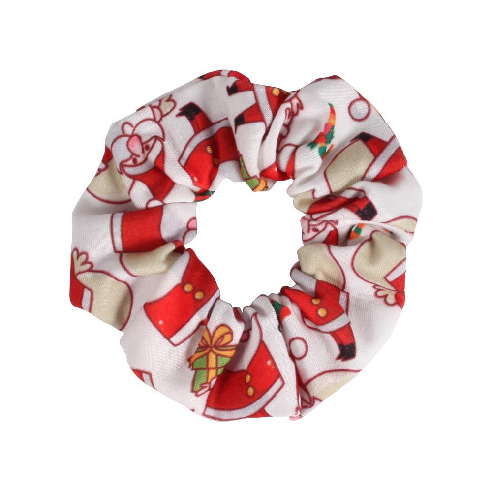 Christmas Hair Ring Set: Snowman, Bells, Santa Hat, Antlers, Candy Cane & Festive Accessories