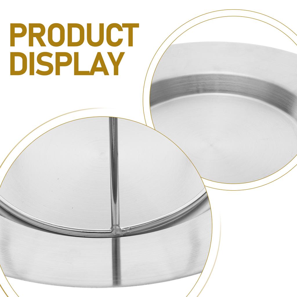 1 Satz Meeresfrüchte-Turmständer Doppelschichtig 23,8 cm 17,9 cm Edelstahl Meeresfrüchte-Präsentationsständer für Austern Garnelen Krabbenkuchen Sushi