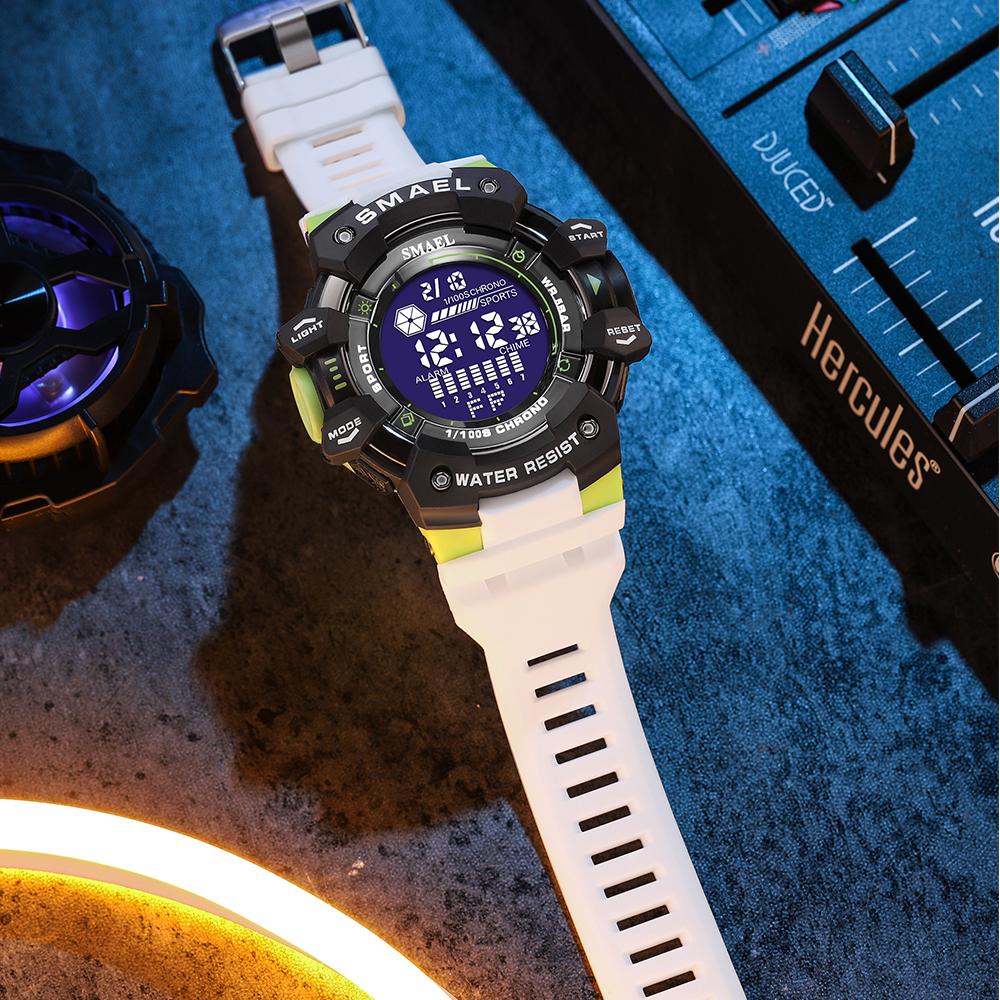 Men Watches Luxury Man Military Watch 8050 Waterproof Big Dial Fashion LED Backlight Sport Digital Watch For Men