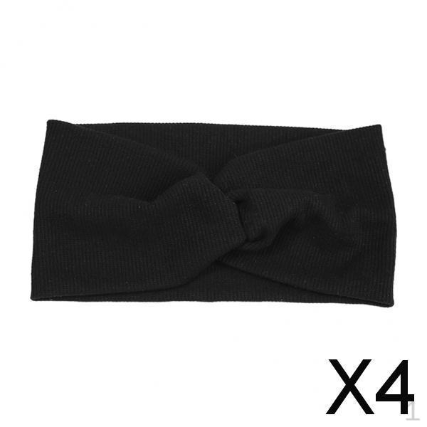 

4x Headbands for Women Cute Hair Bands Fashion Turban Headband Headwrap Accessories