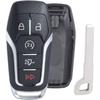 Remote Key Fob Case Shell Cover for Ford F150/F250 2015 2016 2017(FCC ID:M3N-A2C31243300 P/N:164-R8117) 5 Buttons,Just a Key Shell