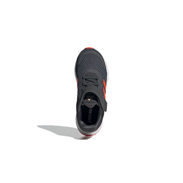 Adidas Duramo Sl Comfortable Daily Wear Durable Low-Top Kids Running Shoes Kids Running Shoes Gray Orange GW2240