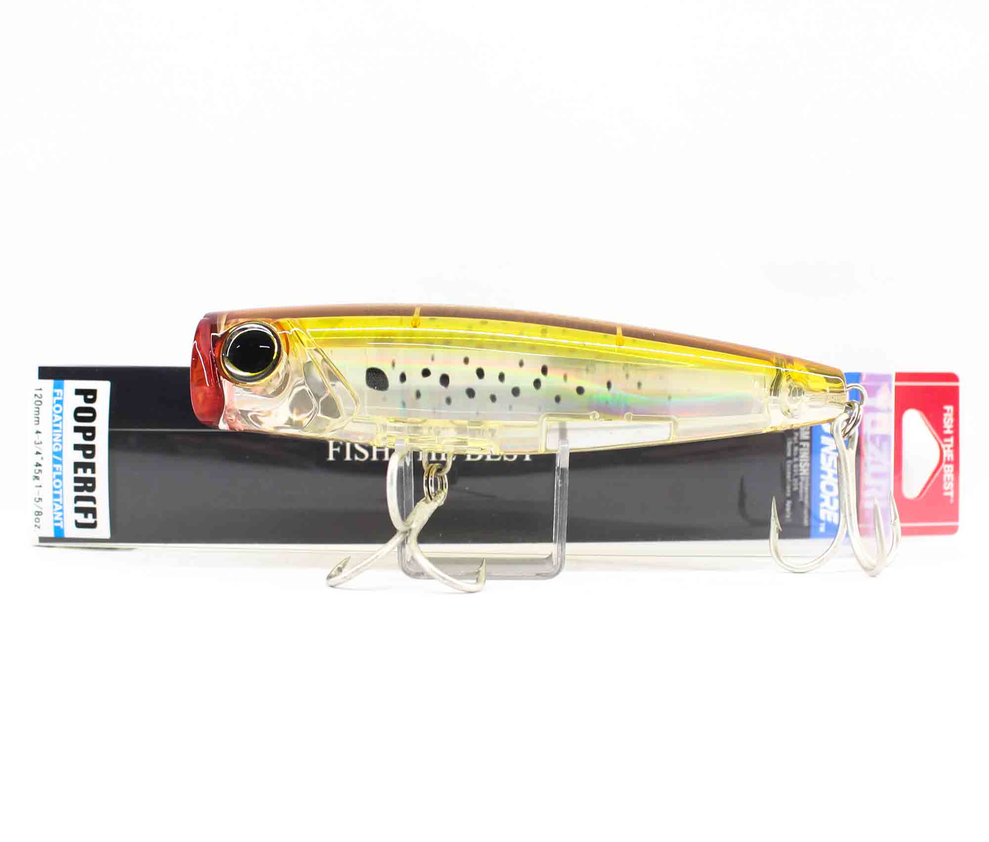 

Плавающая приманка Yo Zuri Duel 3D Inshore Popper 120F R1412-HPBK (1092)