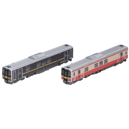 

Tomytec TOMIX N Gauge JR H100 Series Muroran Line/Hidaka Line Wrapping Car Set, Diesel Car Model, 98138
