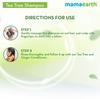 Mamaearth Tea Tree Anti Dandruff Shampoo For Itchy Scalp & Oily Hair Control, Soothing Cleanser For All Hair Types, 250ml Bottle