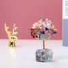 Unique Style Fairy Light Spirit Tree Gift Choice For Office Decor Crystals And Stones