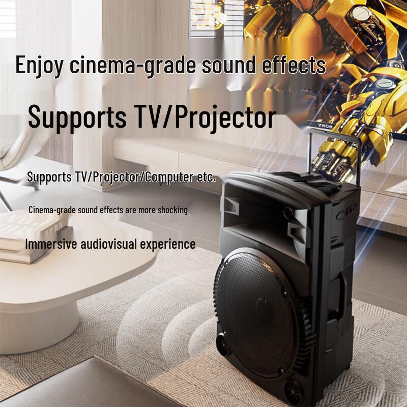 Newman N522 Portable Bluetooth Trolley Speaker