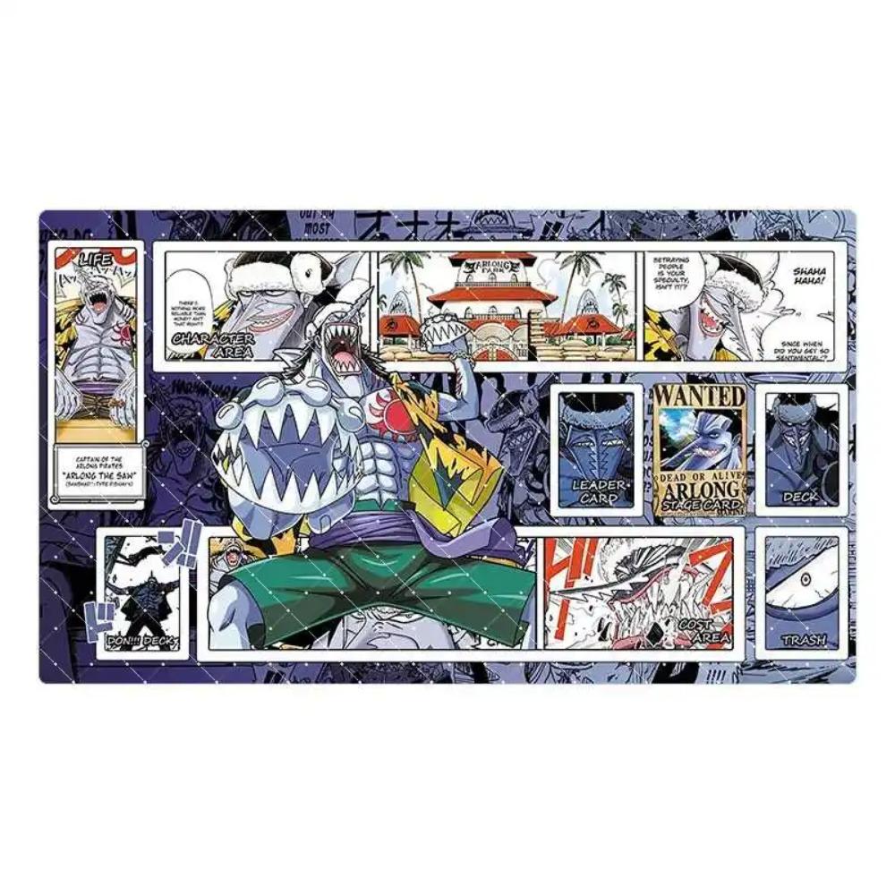 60*35*0.2cm Anime One Piece OPCG GAME Card PlayMat New Comic Series Enel Ace Law Hancock Brook Bonney Collection Gifts Toys