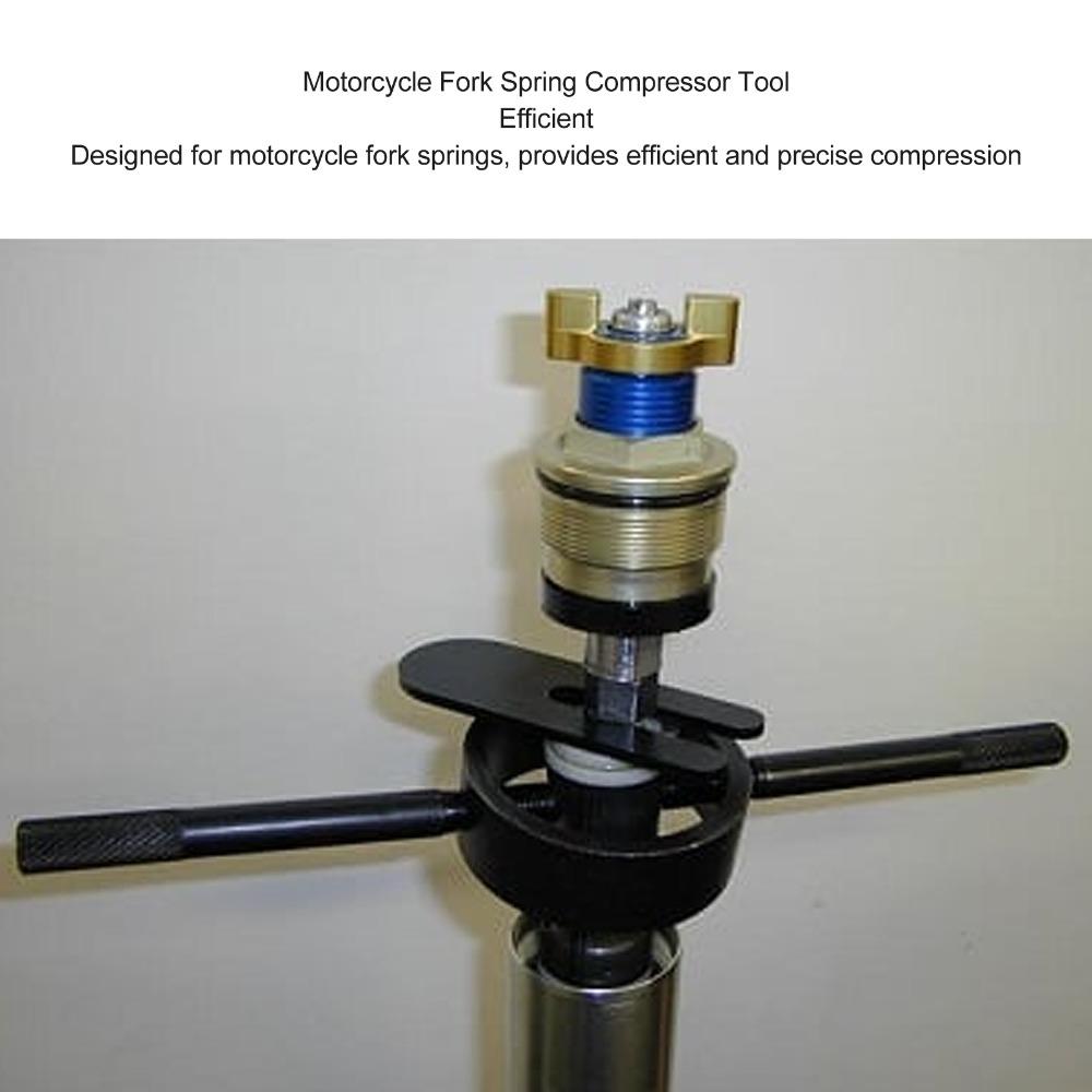Aluminium Motorcycle Fork Spring Compressor Tool Radial Pin Spanner Ergonomically Fork Spring Compressor