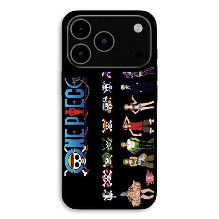 Coque Pour iPhone 17 Pro Max One piece équipage logo all team manga anime Maniacase