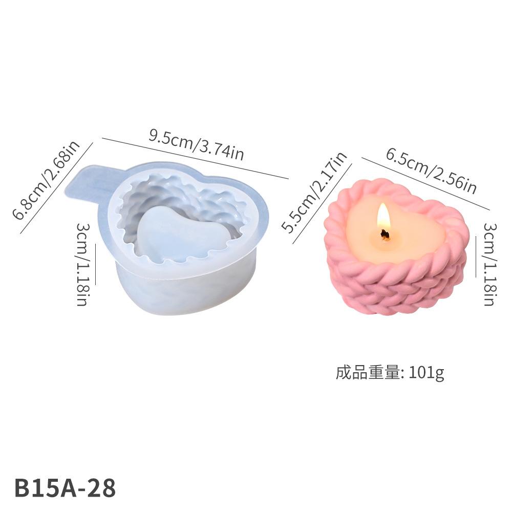 3D Hanfseil Kerzenhalter Silikonform DIY Sukkulenten Blumentopf Heimdeko Formen Zement Gips Harz Ton Bastel Aufbewahrungsbox Form