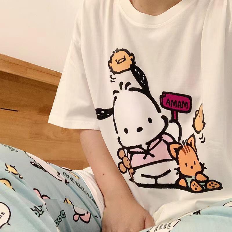 Korean Style Plaid Silk Pajama Set for Women - Long-Sleeved Spring & Autumn Homewear