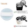 40 Oz Tumbler Flip Straw Lid Spill-Proof Splash Resistant Leak-proof Cup Lid Reusable Cover BPA-Free Dishwasher Safe Universal Cup Lid