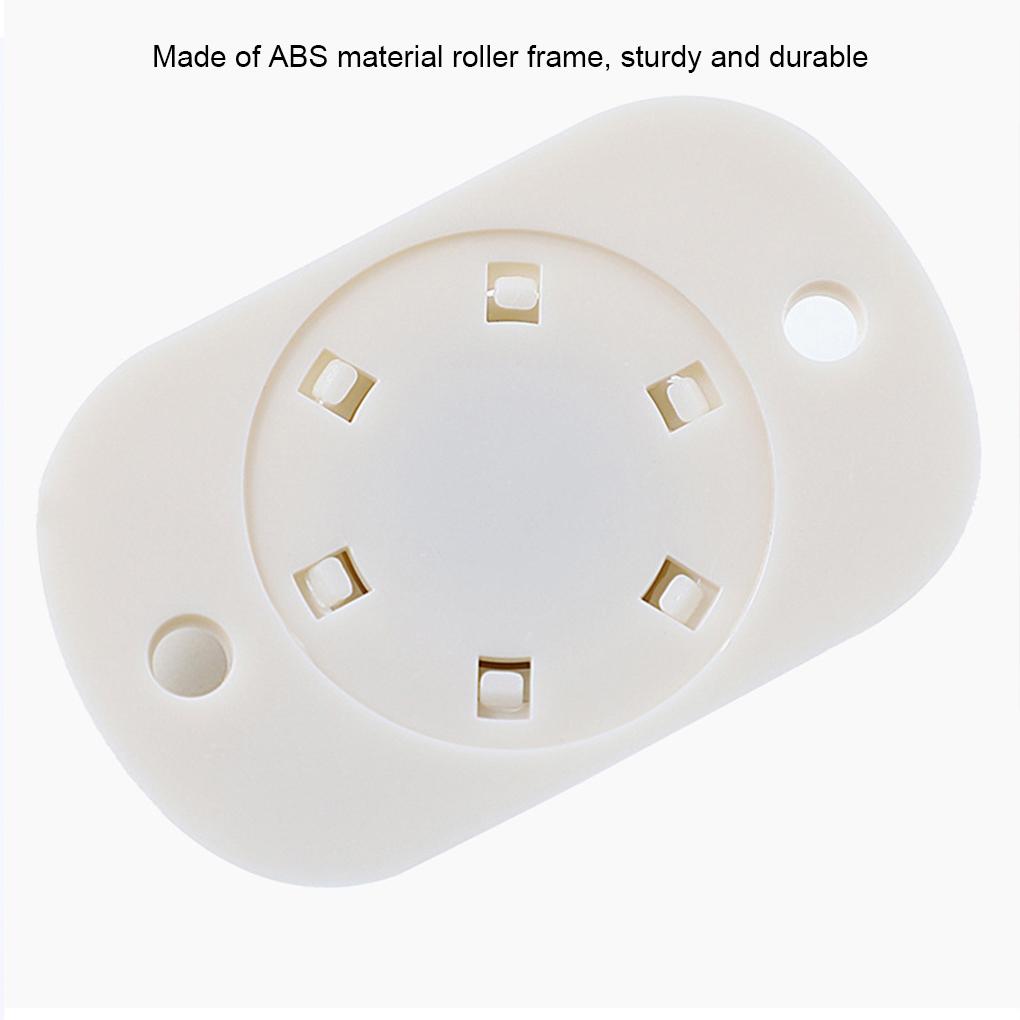 4X Universalrolle Schwenkrolle Schrankrad Einfach zu installieren Mehrzweck Platzsparend Haushaltszubehör Schrank