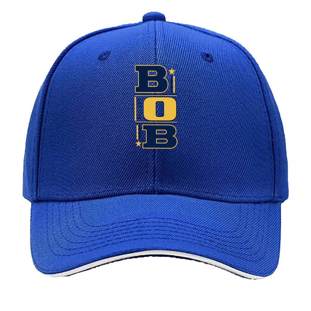 Bold Bob Minimal Letter StateUnisext Sandwich Baseball Cap Sun Cap Outdoor Workouts Hat