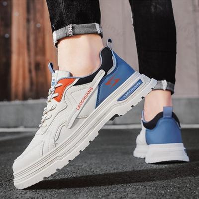Mode Herenmode Trend Veelzijdige Lage Top Casual Schoenen met Dikke Zool 2025 Herfst Nieuw Comfortabel Antislip Niche Design Chunky sneakers